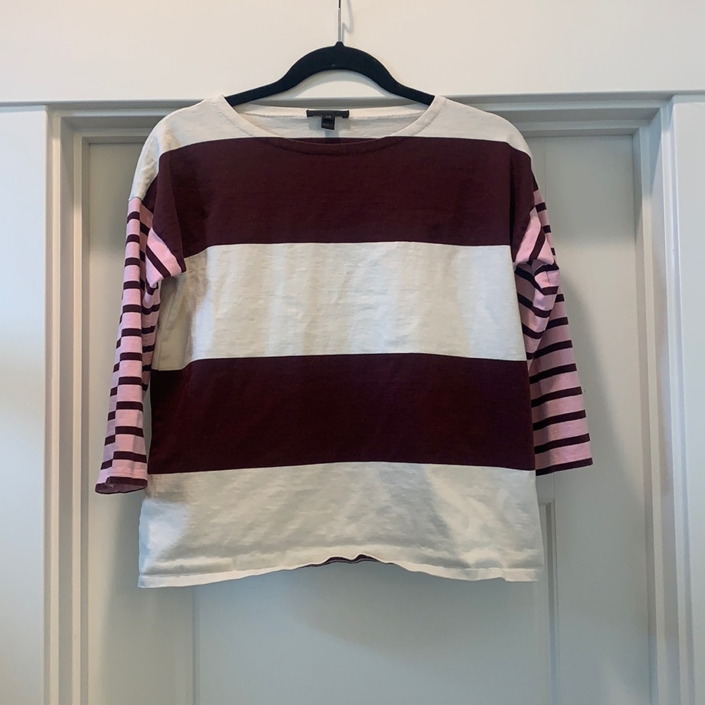J Crew long sleeved top